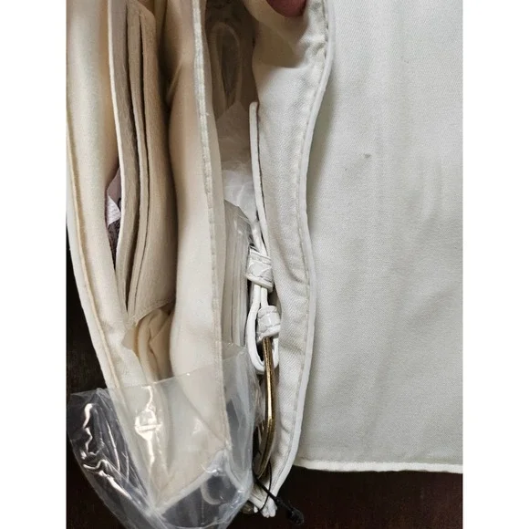 The Drop Avalon Crossbody Bag Women OS Ivory NEW Faux Snake Skin GH27122-IVORY - Picture 7 of 10